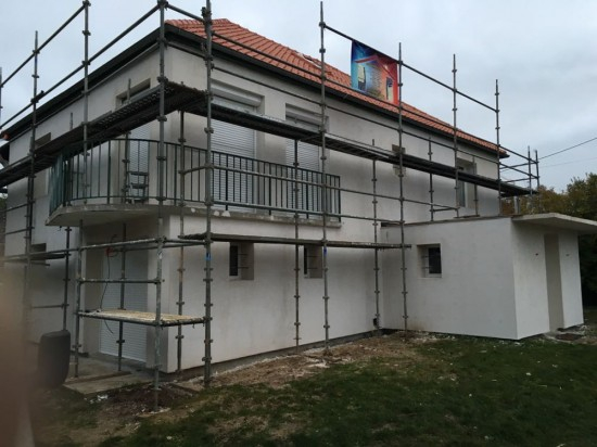 Isolation Thermique Extérieure en chantier